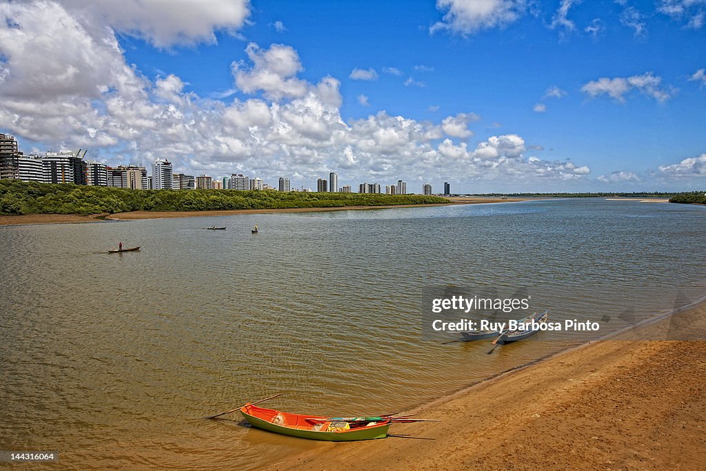 Boats on Sergipe River