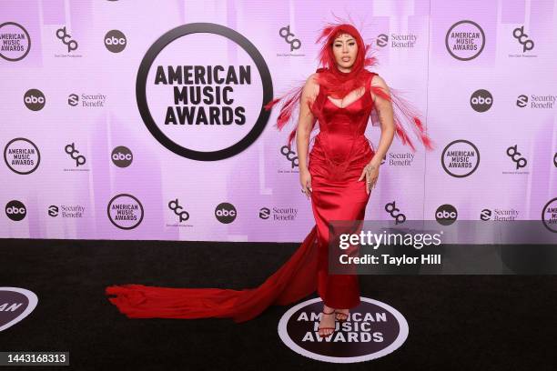 Kali Uchis attends the 2022 American Music Awards at Microsoft Theater on November 20, 2022 in Los Angeles, California.