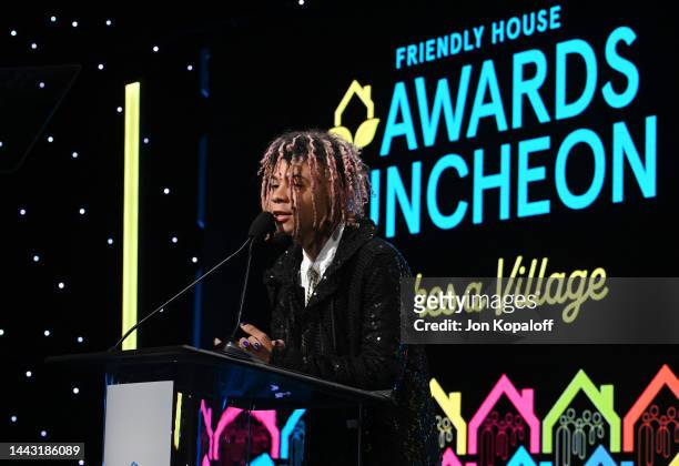 Iann dior attends Friendly House 32nd Annual Awards Luncheon at The Beverly Hilton on November 19, 2022 in Beverly Hills, California.