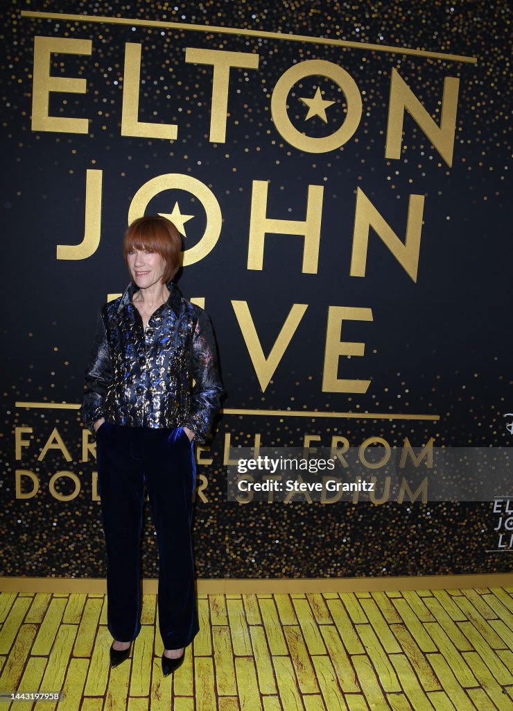 Disney+ "Elton John Live: Farewell From Dodger Stadium" Yellow Brick Road Event - Arrivals