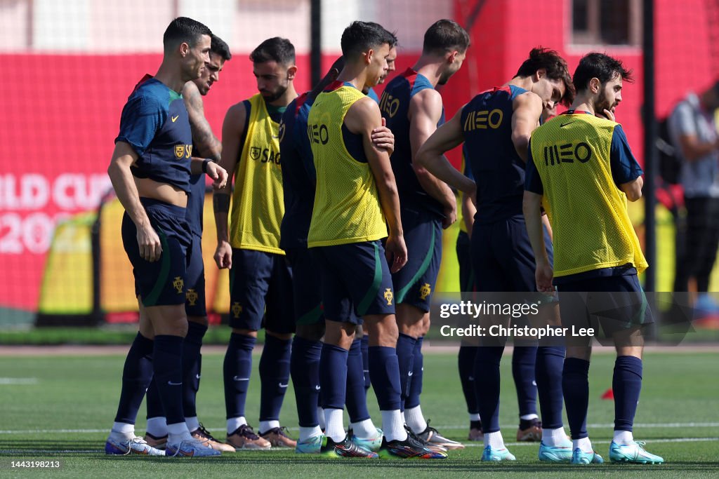 Portugal Training Session - FIFA World Cup Qatar 2022