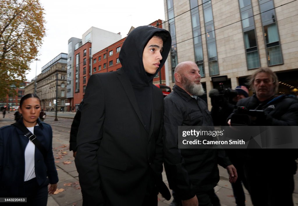 Manchester United's Mason Greenwood Trial Starts
