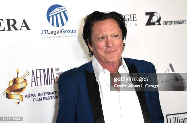 Michael Madsen attends the 25th Annual Arpa International Film Festival Awards Gala held at The Beverly Hilton on November 20, 2022 in Beverly Hills,...
