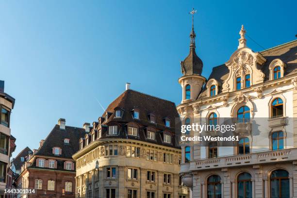switzerland, basel-stadt, basel, historic old town houses - basel switzerland stock pictures, royalty-free photos & images