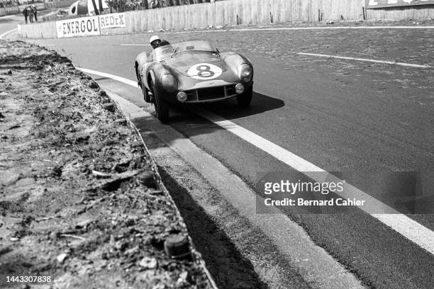 Stirling Moss, Le Mans 24 Hours, Circuit de la Sarthe, Le Mans, 19 January 1958.