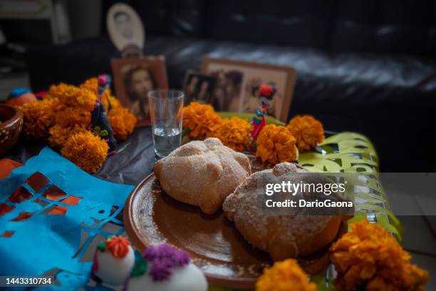 altar of the dead - day of the dead stock pictures, royalty-free photos & images