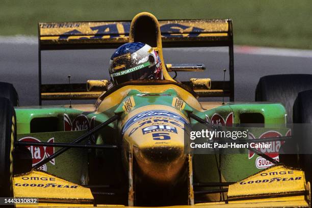 Michael Schumacher, Benetton-Ford B193B, Grand Prix of Canada, Circuit Gilles Villeneuve, 13 June 1993.