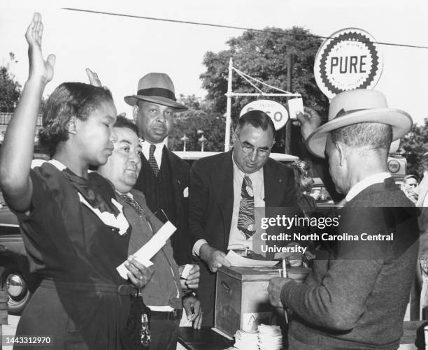 Ninety-six South Carolina Negroes voted for the first time in 1948 since Reconstruction. This successful crusade, like many others, led to the Voting...