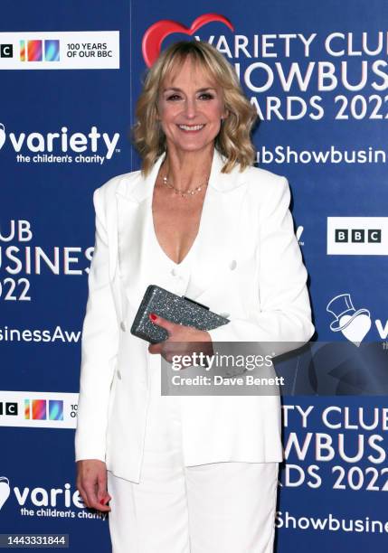 Louise Minchin attends the Variety Club Showbusiness Awards 2022 at The Hilton Park Lane on November 21, 2022 in London, England.