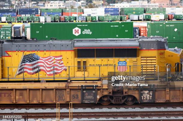 Union Pacific Container Union Pacific Intermodal Terminal Photos and Premium High Res Pictures ...