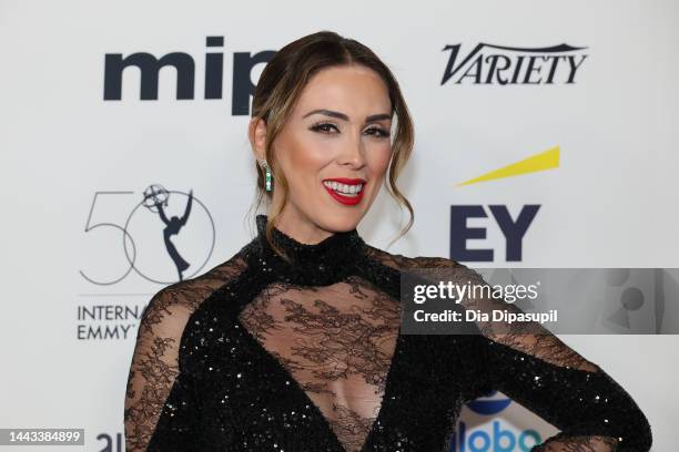 Jacky Bracamontes attends the 50th International Emmy Awards at New York Hilton Midtown on November 21, 2022 in New York City.