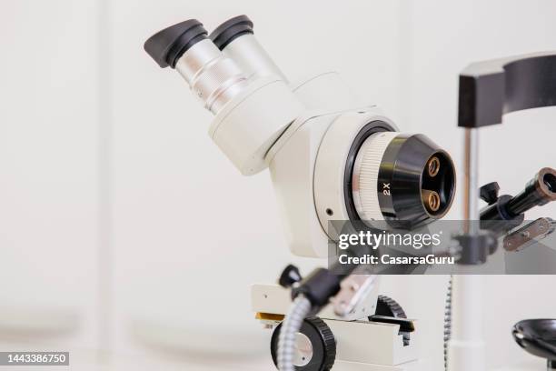 Microscope View Slt 71 Microscope Lens View Stock Photos, High-Res Pictures, and Images ...