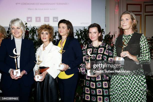 Isabelle Rome, who received the Woman of Influence Politic Award, Abnousse Shalmani, who received the Woman of Cultural Influence Award, Kalina...