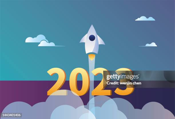 2023,rocket. - seo stock illustrations