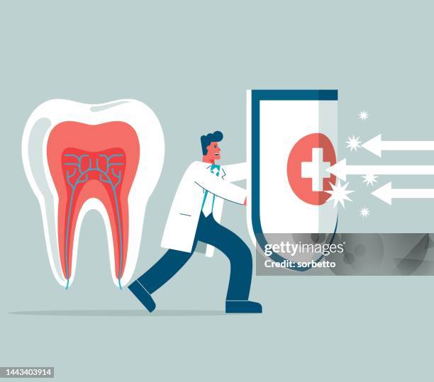 dental care - protection - toothache stock illustrations