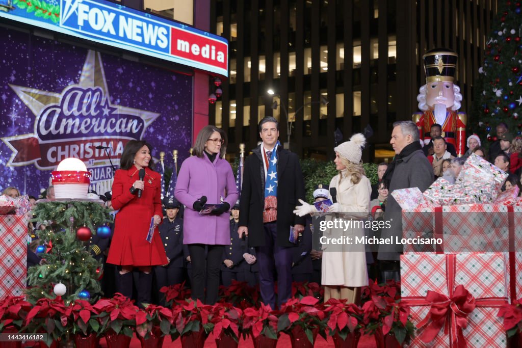 Jeanine Pirro, Jessica Tarlov, Jesse Watters, Dana Perino and Greg