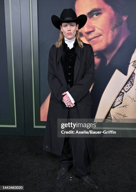 Kelly McCormack attends Showtime's "George & Tammy" Premiere Event at Goya Studios on November 21, 2022 in Los Angeles, California.