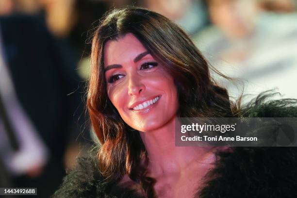 Jenifer Bartoli attends the 24th NRJ Music Awards - Red Carpet arrivals at Palais des Festivals on November 18, 2022 in Cannes, France.