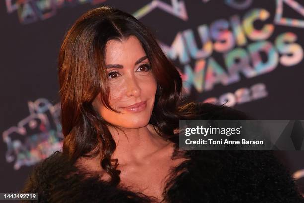 Jenifer Bartoli attends the 24th NRJ Music Awards - Red Carpet arrivals at Palais des Festivals on November 18, 2022 in Cannes, France.