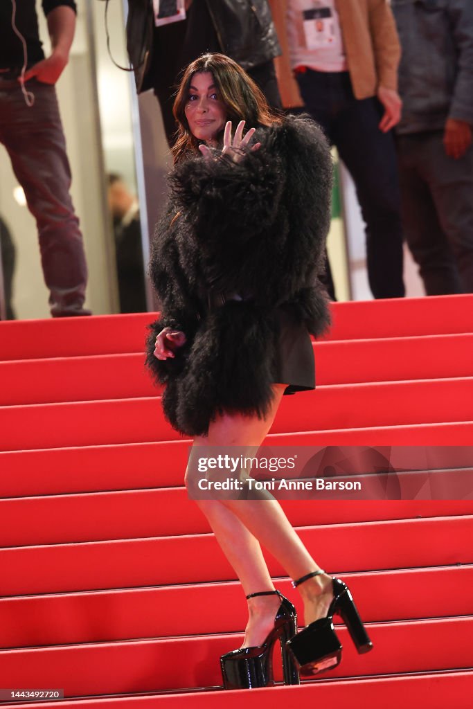 Jenifer Bartoli attends the 24th NRJ Music Awards - Red Carpet... News
