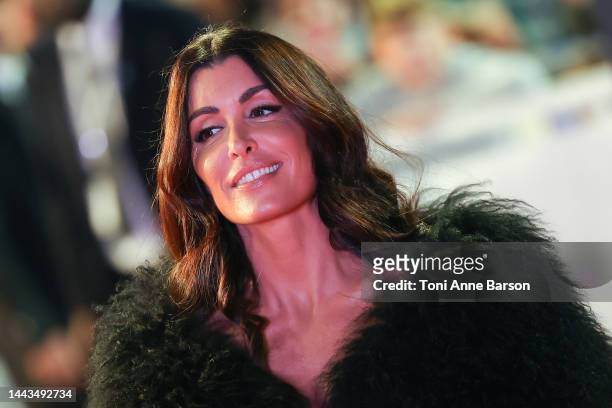 Jenifer Bartoli attends the 24th NRJ Music Awards - Red Carpet arrivals at Palais des Festivals on November 18, 2022 in Cannes, France.