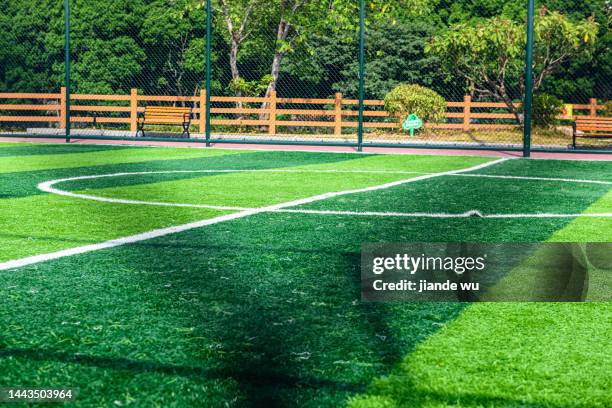 football field - soccer field outline stock pictures, royalty-free photos & images