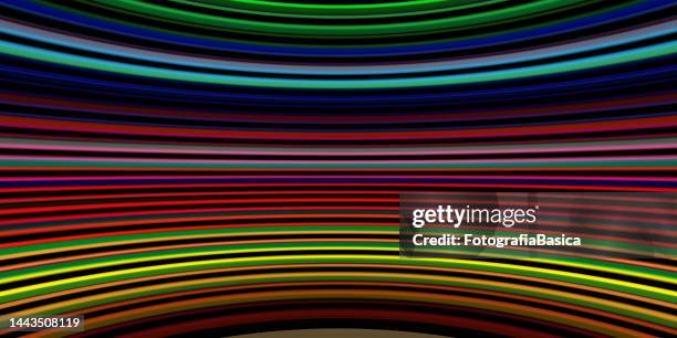 Multi Colored Concave Lines Pattern High-Res Vector Graphic - Getty Images