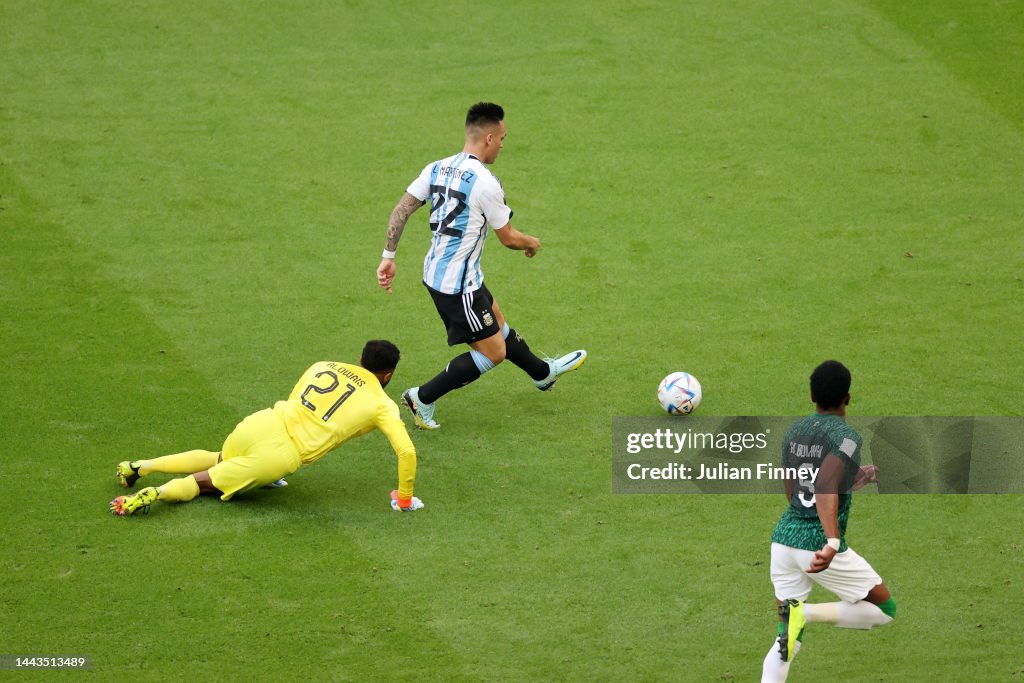 Argentina v Saudi Arabia: Group C - FIFA World Cup Qatar 2022