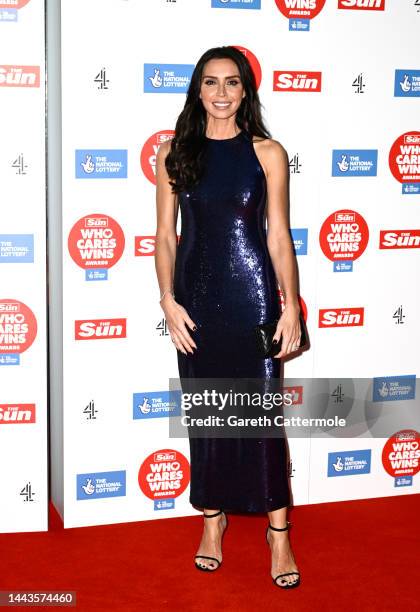 Christine Lampard attends The Sun's "Who Cares Wins" Awards 2022 at The Roundhouse on November 22, 2022 in London, England.