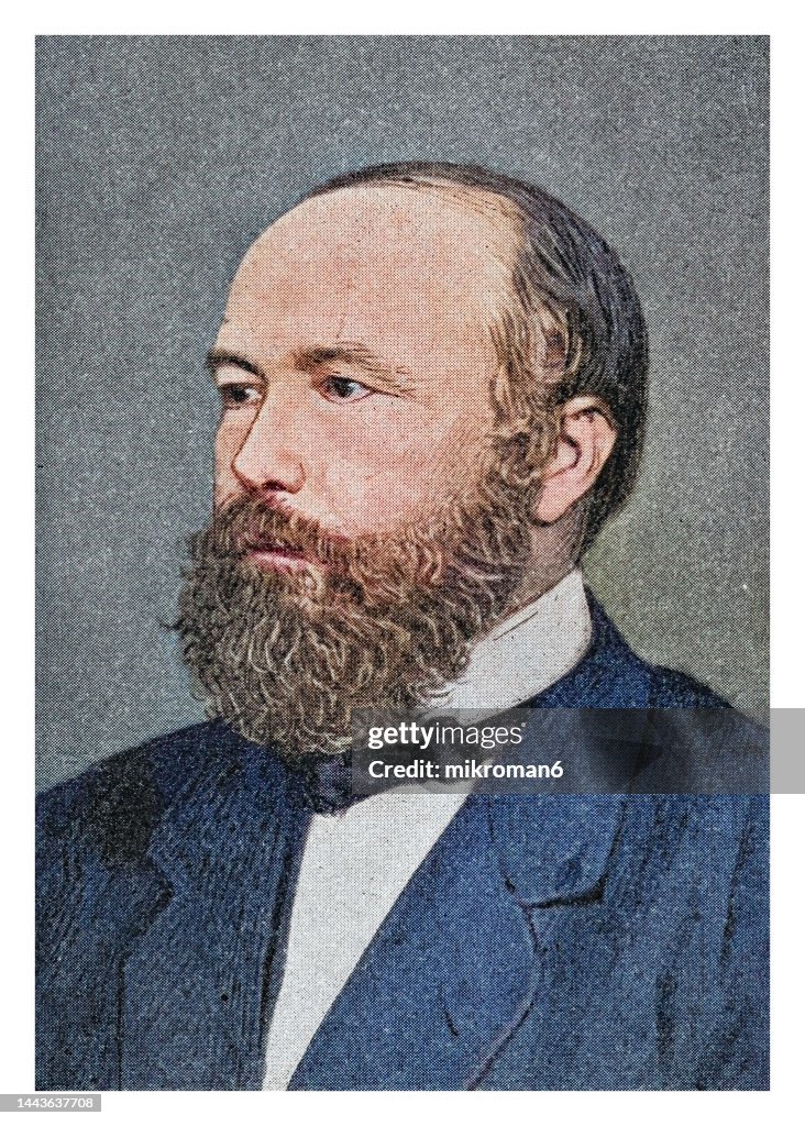 Portrait Of Karl Wilhelm Rudolf Von Bennigsen German Politician ...