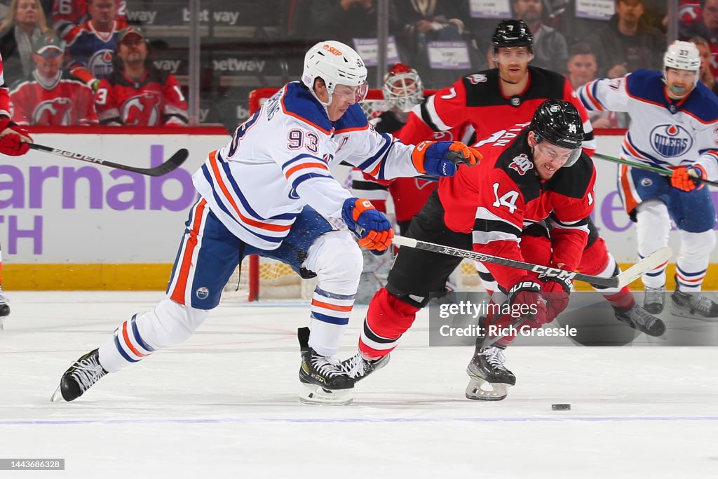 Edmonton Oilers v New Jersey Devils