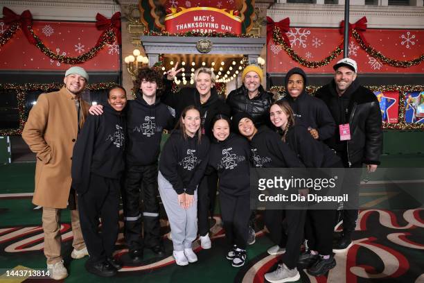 Betty Who attends the rehearsals for the 96th Macy's Thanksgiving Day parade at Macy's Herald Square on November 22, 2022 in New York City.