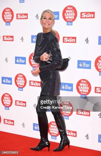 Ulrika Jonsson attends The Sun's "Who Cares Wins" Awards 2022 at The Roundhouse on November 22, 2022 in London, England.