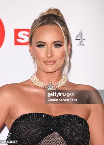 Millie Court attends The Sun's "Who Cares Wins" Awards 2022 at The Roundhouse on November 22, 2022 in London, England.