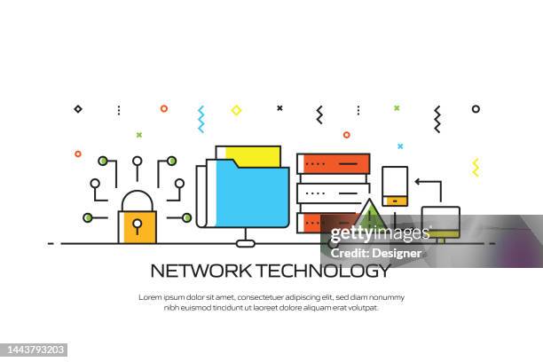 96 Computer Network And Switch Background High Res Illustrations ...