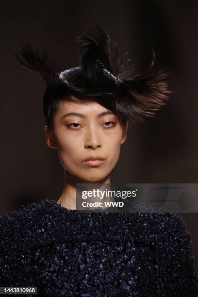 Details at Givenchy Haute Couture Fall 2019, photographed in Paris on July 2nd, 2019.