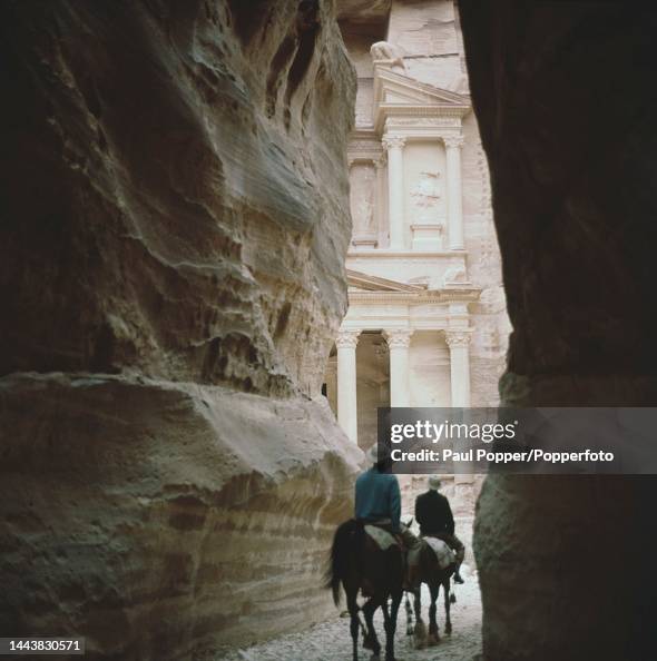 Al-Khazneh Treasury In Petra, Jordan