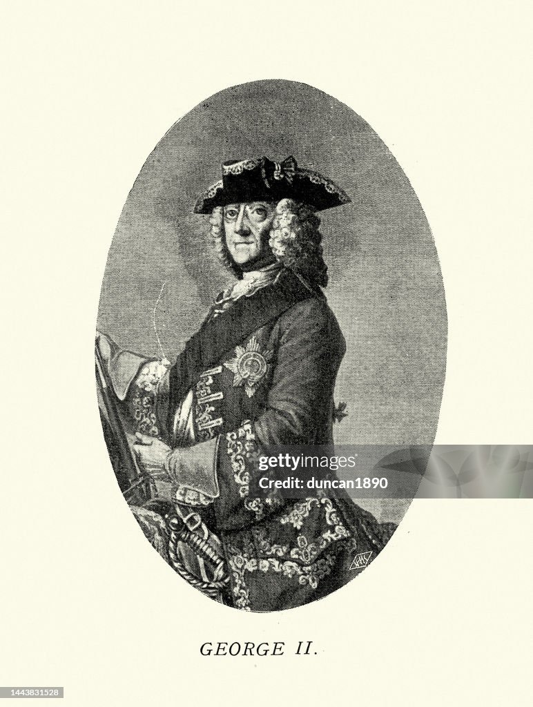 King George II of Great Britain, British Royal History 18th Century