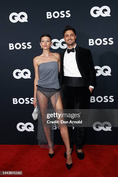 Georgia Fowler attends the 2022 GQ Men Of The Year Awards at Crown