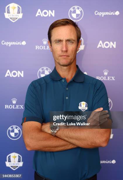 Nicolas Colsaerts is named as a Vice Captain for Luke Donald's European 2023 Ryder Cup team November 18, 2022 in Dubai, United Arab Emirates.