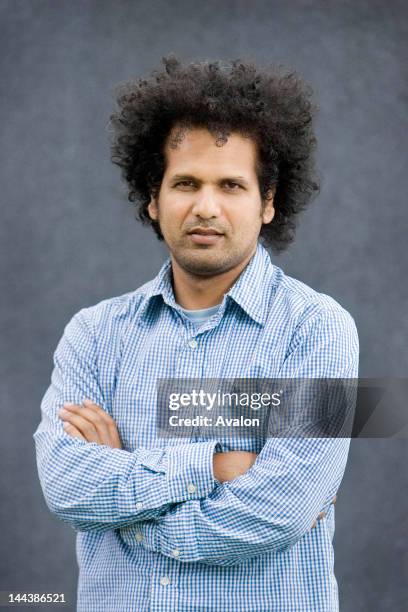 Author Sarfraz Manzoor,; Pictured during a visit to The Edinburgh International Book Festival. Edinburgh, UNESCO Inaugural City of Literature.;...