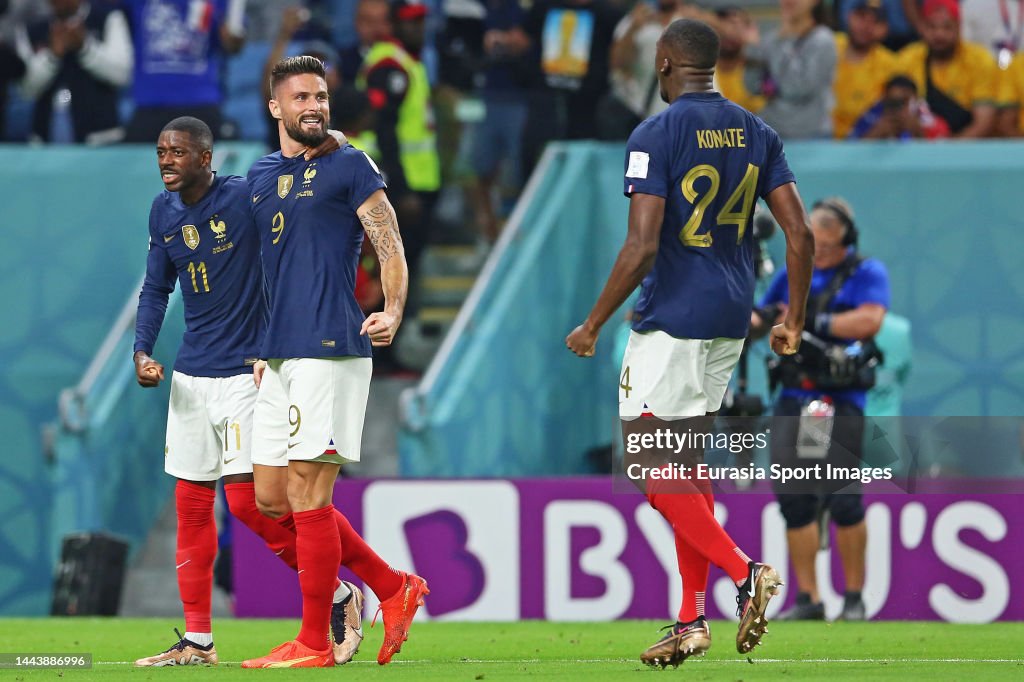France v Australia: Group D - FIFA World Cup Qatar 2022