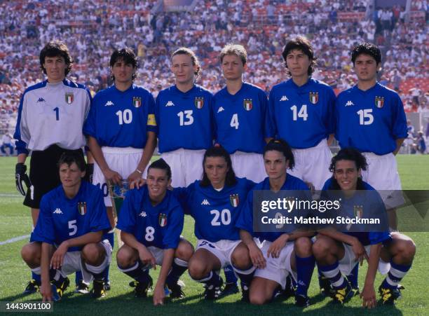 Left - Right back row, Giorgia Brenzan, Antonella Carta, Anna Duò, Luisa Marchio, Federica D'Astolfo, Adele Frollani, Left to Right front row Daniela...