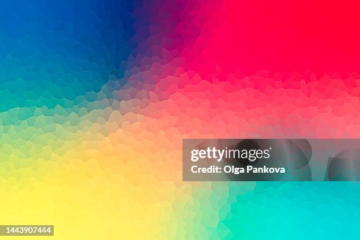 Rainbow gradient low poly background Rainbow gradient low poly background