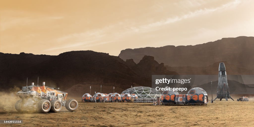 Base Camp on Mars