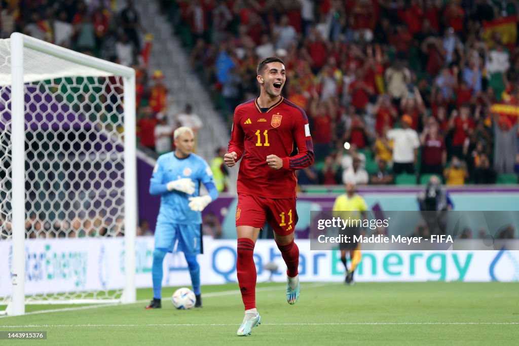 Spain v Costa Rica: Group E - FIFA World Cup Qatar 2022