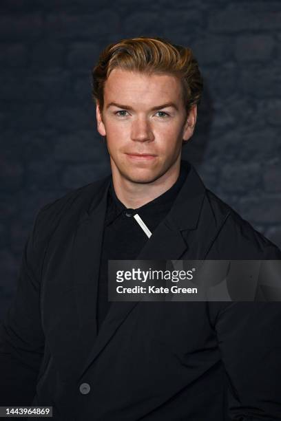 Will Poulter attends "60 Years of James Bond" on November 23, 2022 in London, England.