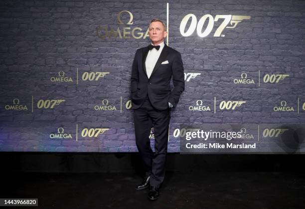 Daniel Craig attends a special event hosted by Omega to celebrate 60 years of James Bond on November 23, 2022 in London, England.