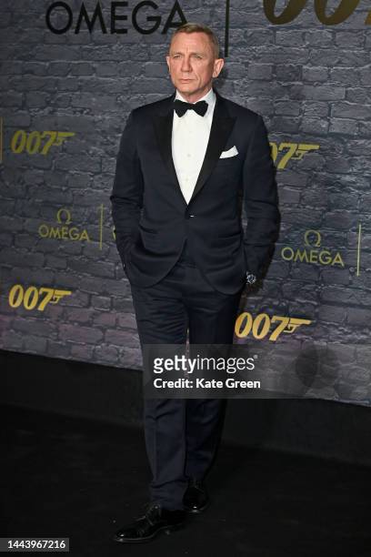 Daniel Craig attends "60 Years of James Bond" on November 23, 2022 in London, England.