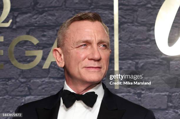 Daniel Craig attends a special event hosted by Omega to celebrate 60 years of James Bond on November 23, 2022 in London, England.